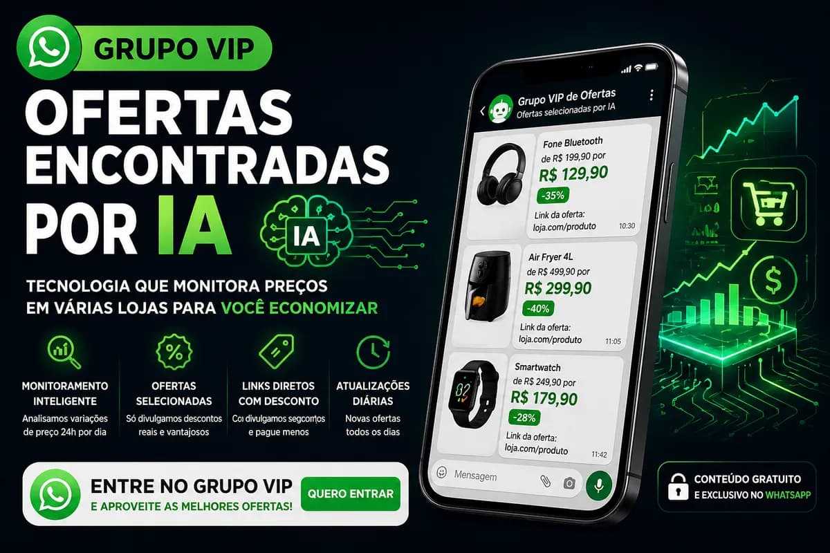 Grupo VIP de Promoções 🔥 Ofertas Encontradas por IA