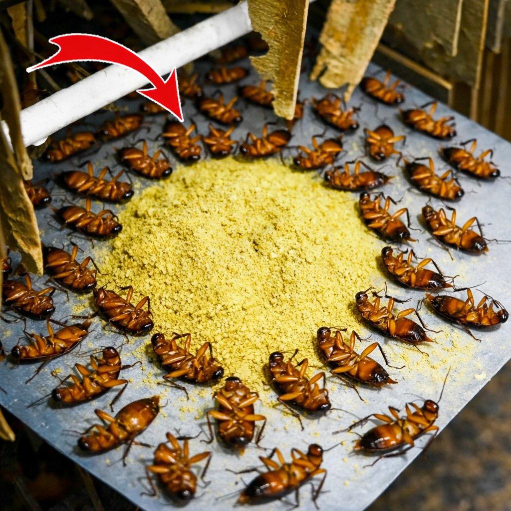 Todas morrem na hora! Veja como eliminar baratas rapidamente, sem usar veneno e sem gastar nada